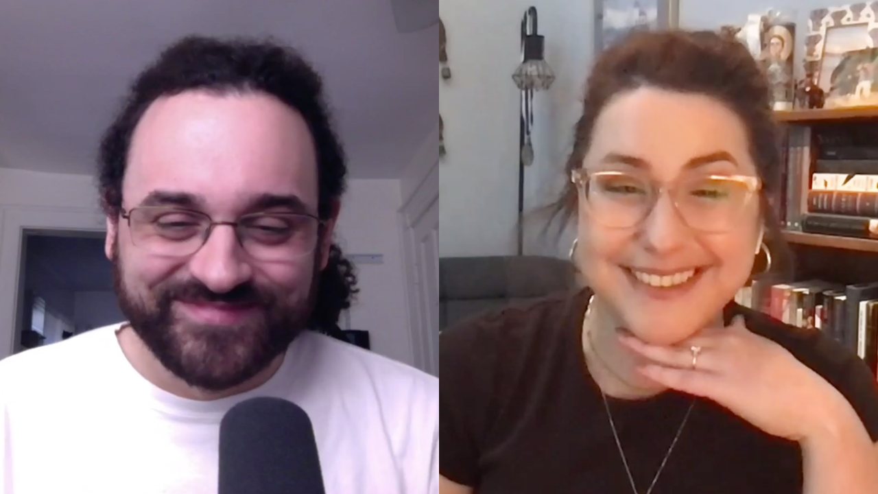 Amanda Bintz and Jordan Bianchi in conversation
