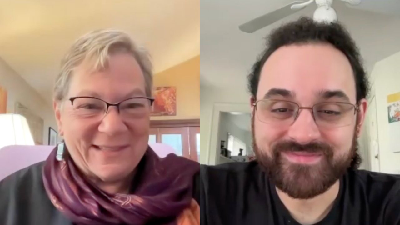 Jane Winslow and Jordan Bianchi in conversation