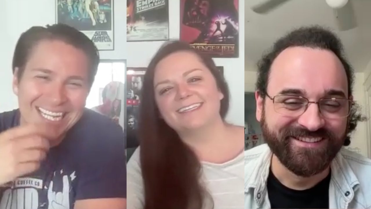 Anthony and Kaylah Cantu with Jordan Bianchi in conversation